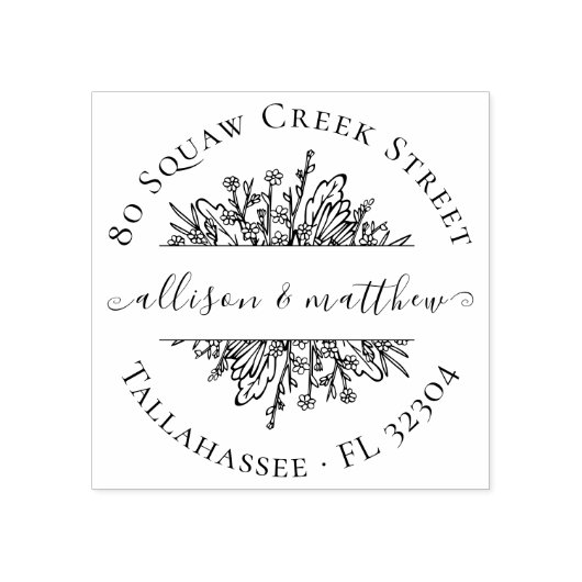 名エレガント前の結婚フローラヴィンテージ ラバースタンプ (インプリント)