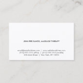 名エレガント前(さくらんぼ付き) 名刺 (裏面)