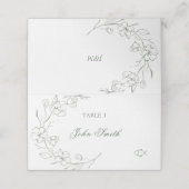 名エレガント前 プレイスカード (外部開封)