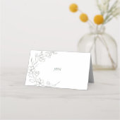 名エレガント前 プレイスカード (裏面)