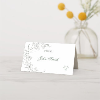 名エレガント前 プレイスカード