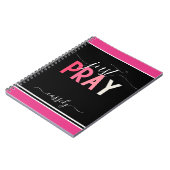 名エレガント祈帳 ノートブック (左側)