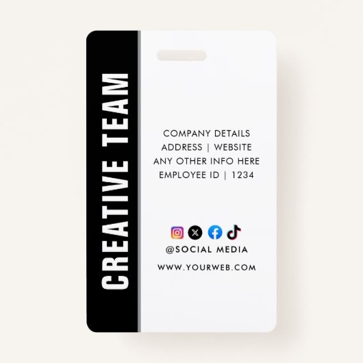 名カスタマイズ前と写真 | IDカードバッジ バッジ (裏面)