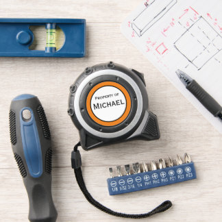 名カスタマイズ前と文字16フィートのベルトクリップ頑丈なギフト メジャー