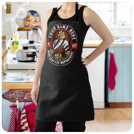 名カスタマイズ前ファイターヘルメットマスク火災救助隊 エプロン