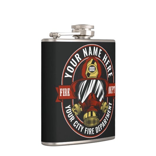 名カスタマイズ前ファイターヘルメットマスク火災救助隊 フラスク (右)