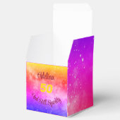 名カスタマイズ前フレーズと年齢ピンク紫イエロー フェイバーボックス (オープン)