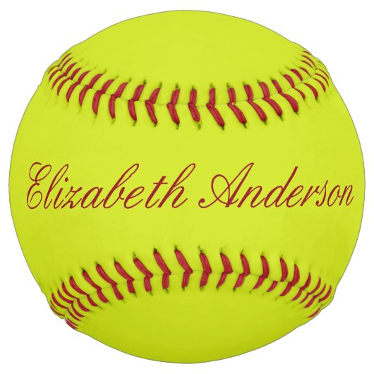 名カスタマイズ前モノグラム ソフトボール (裏面)