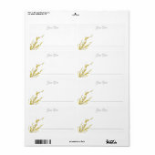 名カスタマイズ前作家 ラベル (フルシート)