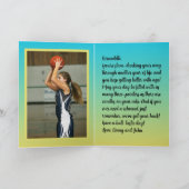 名カスタマイズ前気持ちPhoto Sport Basketball カード (内部)