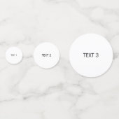 名カスタマイズ前、文字ミニマル白黒 コンフェッティ (裏面)