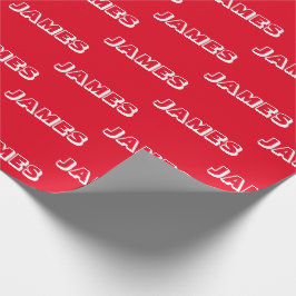 名カスタマイズ前，文字,誕生日ギフト ラッピングペーパー