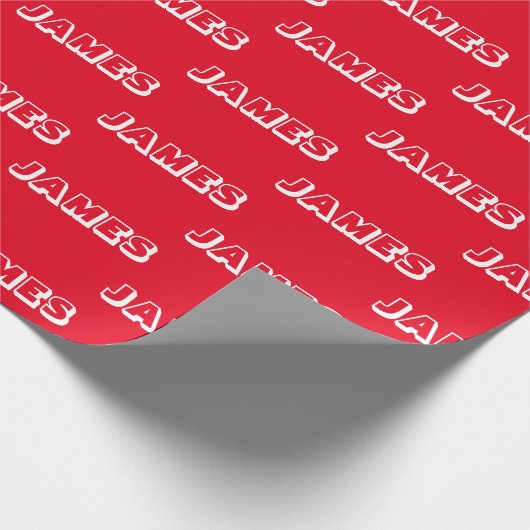 名カスタマイズ前，文字,誕生日ギフト ラッピングペーパー (角)