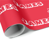 名カスタマイズ前，文字,誕生日ギフト ラッピングペーパー (ロールコーナー)