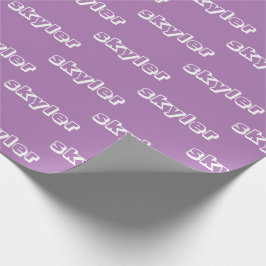 名カスタマイズ前，文字,誕生日ギフト ラッピングペーパー