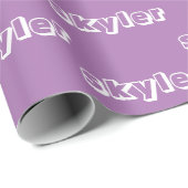 名カスタマイズ前，文字,誕生日ギフト ラッピングペーパー (ロールコーナー)