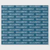 名カスタマイズ前，文字,誕生日ギフト ラッピングペーパー (フラット)