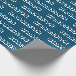 名カスタマイズ前，文字,誕生日ギフト ラッピングペーパー