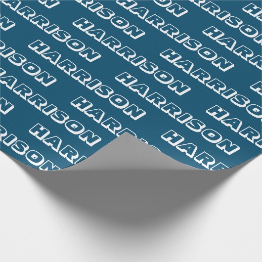 名カスタマイズ前，文字,誕生日ギフト ラッピングペーパー (角)