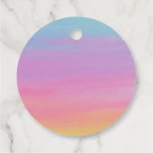 名カスタマイズ前・日付・イベント・レインボー・サンキュー フェイバータグ (裏面)