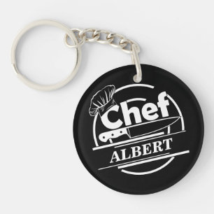名カスタマイズ前Chef Black キーホルダー