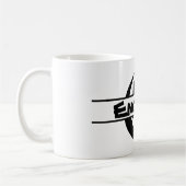 名カスタマイズ字オーナメント コーヒーマグカップ (左)