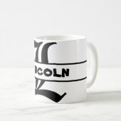 名カスタマイズ字オーナメント コーヒーマグカップ (正面右)