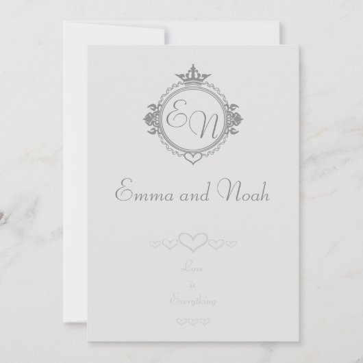 名カスタマイズ称、イニシャル、フレーズ愛 サンキューカード (正面)