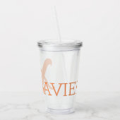 名カスタマイズ アクリルタンブラー (左)