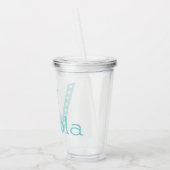 名カスタマイズ アクリルタンブラー (左)