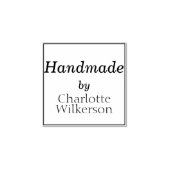 名カスタム前で手作りパーソナライズされたした ラバースタンプ (インプリント)