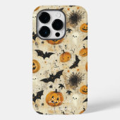 名カスタム前と引用文付きエレガントハロウィーン Case-Mate iPhoneケース (裏面)