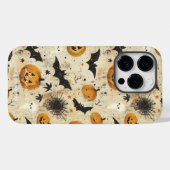 名カスタム前と引用文付きエレガントハロウィーン Case-Mate iPhoneケース (裏面 (横))