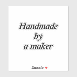 名カスタム前による手作り シール