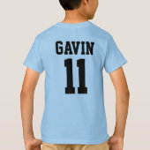 名カスタム前に一致するパーソナライズされた従兄弟クルー Tシャツ (裏面)