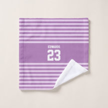 名カスタム前のストライプの付いたスポーツ