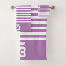 名カスタム前のストライプの付いたスポーツ