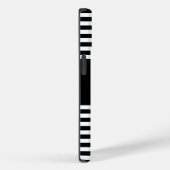 名カスタム前のストライプの付いたスポーツ Case-Mate iPhoneケース (裏面 / 右)