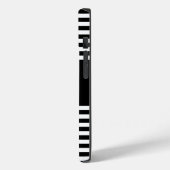 名カスタム前のストライプの付いたスポーツ Case-Mate iPhoneケース (裏面 / 左)