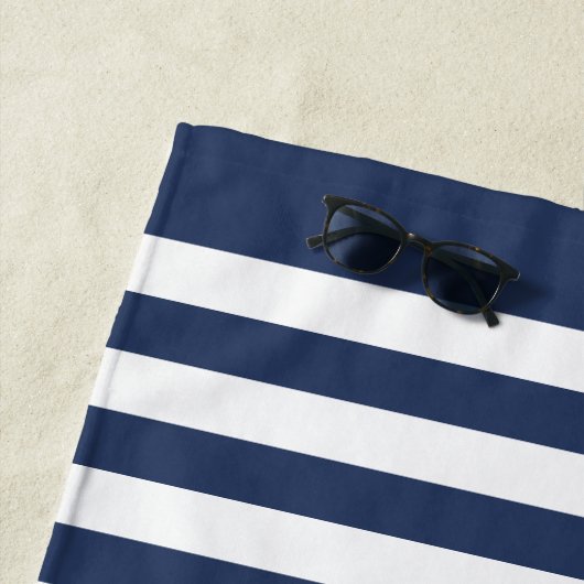 名カスタム前の海軍パーソナライズされた大尉 ビーチタオル (インサイチュ)