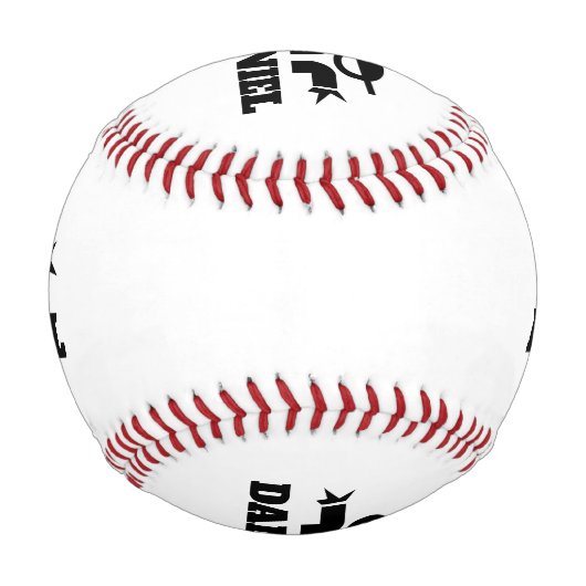 名カスタム前の野球ギフトパーソナライズされたギフト 野球ボール (正面)