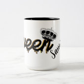 名カスタム前の金ゴールド王冠 ツートーンマグカップ (中央)