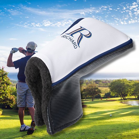 名カスタム前三層モノグラム ゴルフヘッドカバー