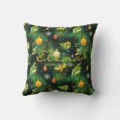 名カスタム前・フェスティバル引用文付きクリスマス枕 クッション (裏面)