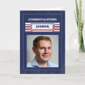 名カスタム称法執行警察卒業生 カード (正面)