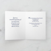 名カスタム称法執行警察卒業生 カード (内部)