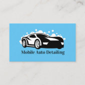 名カッコいい刺を詳細化した車 名刺 (正面)