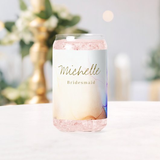 名カラフル前を付け結婚た ガラス缶 (インサイチュ (ウェディング))