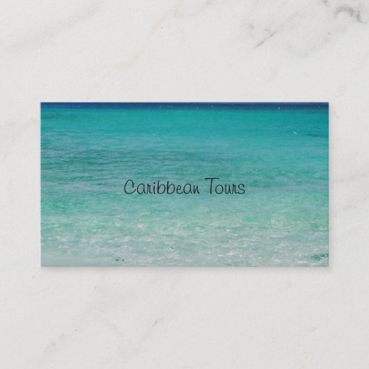 名カリブの刺  名刺 (正面)