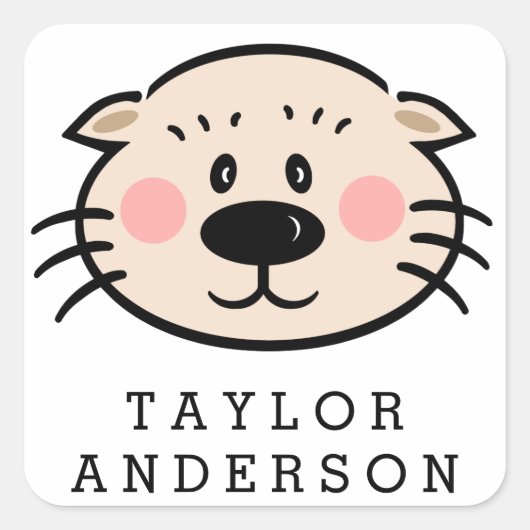 (名クリック前を変える)オリー スクエアシール (正面)